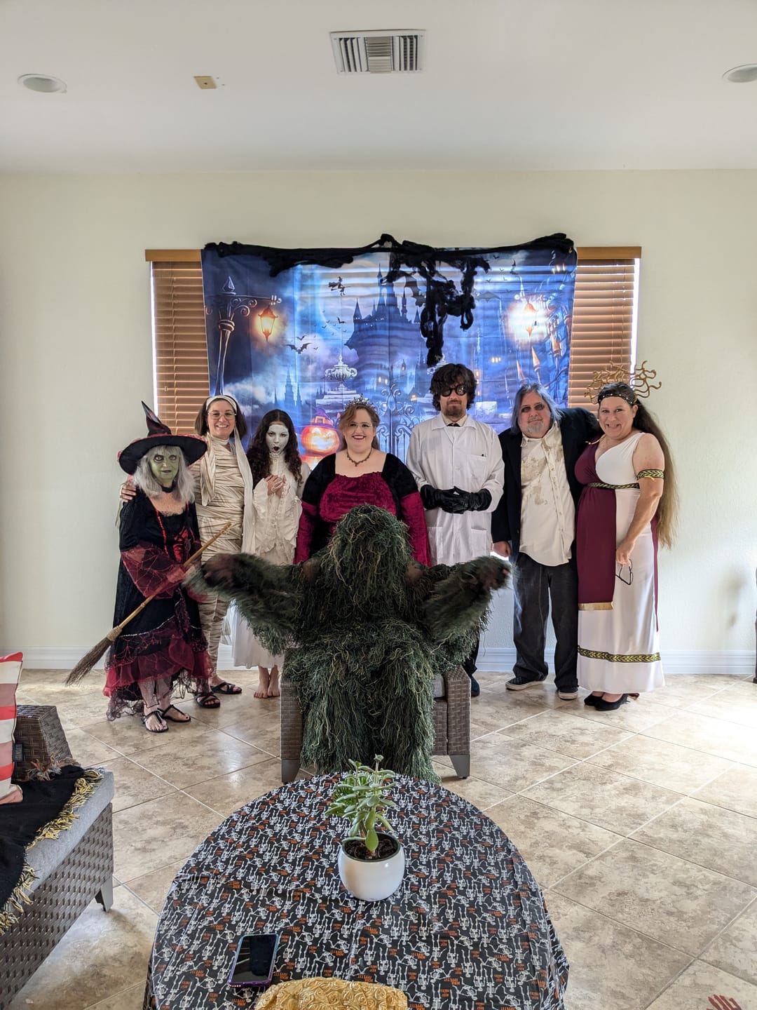 Customer photo review of Halloween Murder Mystery Game Kit - Monster Mansion