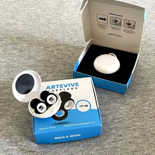 Customer photo review of Moto Earplugs - 27 dB