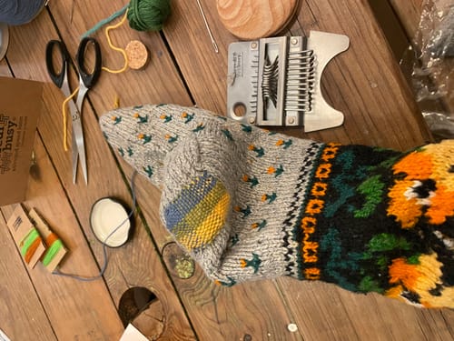 Customer photo review of Lowie + Incredibusy Mending Loom Workshop | Oct 16th