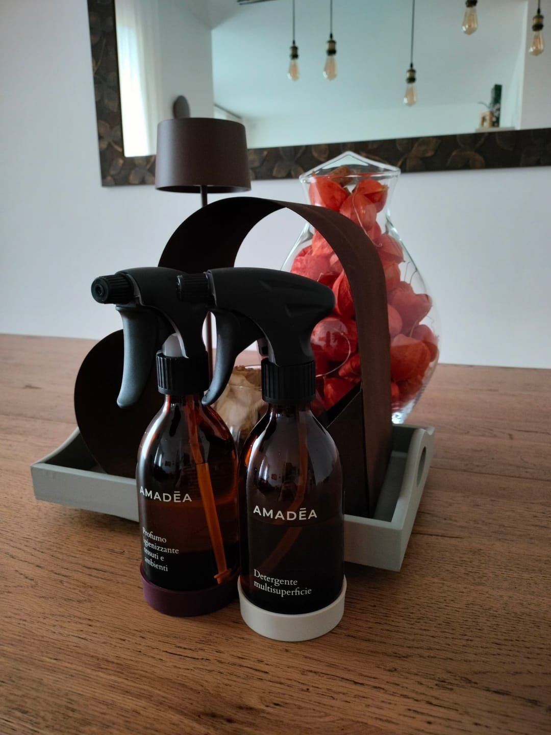 Customer photo review of Kit Detergente multisuperficie 300ml + 1 Litro