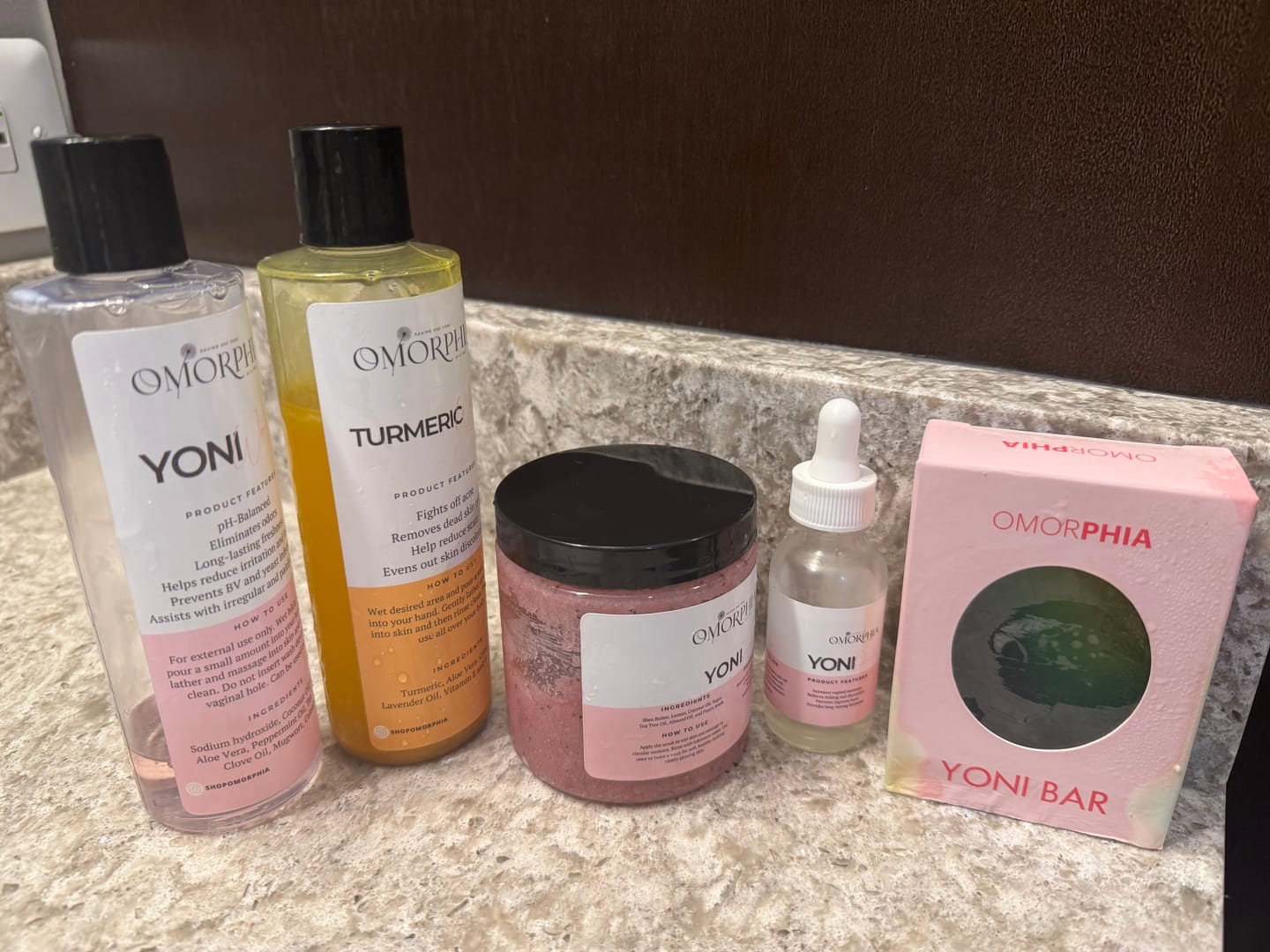 Customer photo review of Yoni Scrub