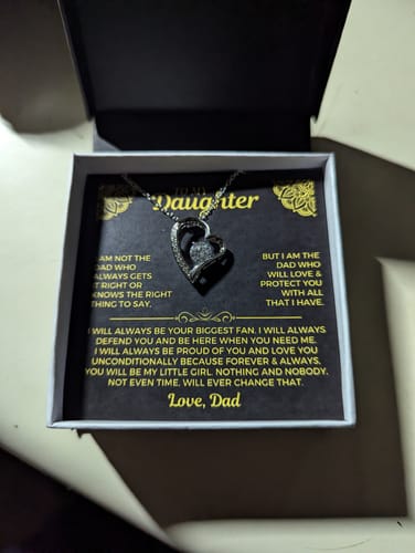 Customer photo review of To My Daughter - Love Dad - Beautiful Gift Set - SS559
