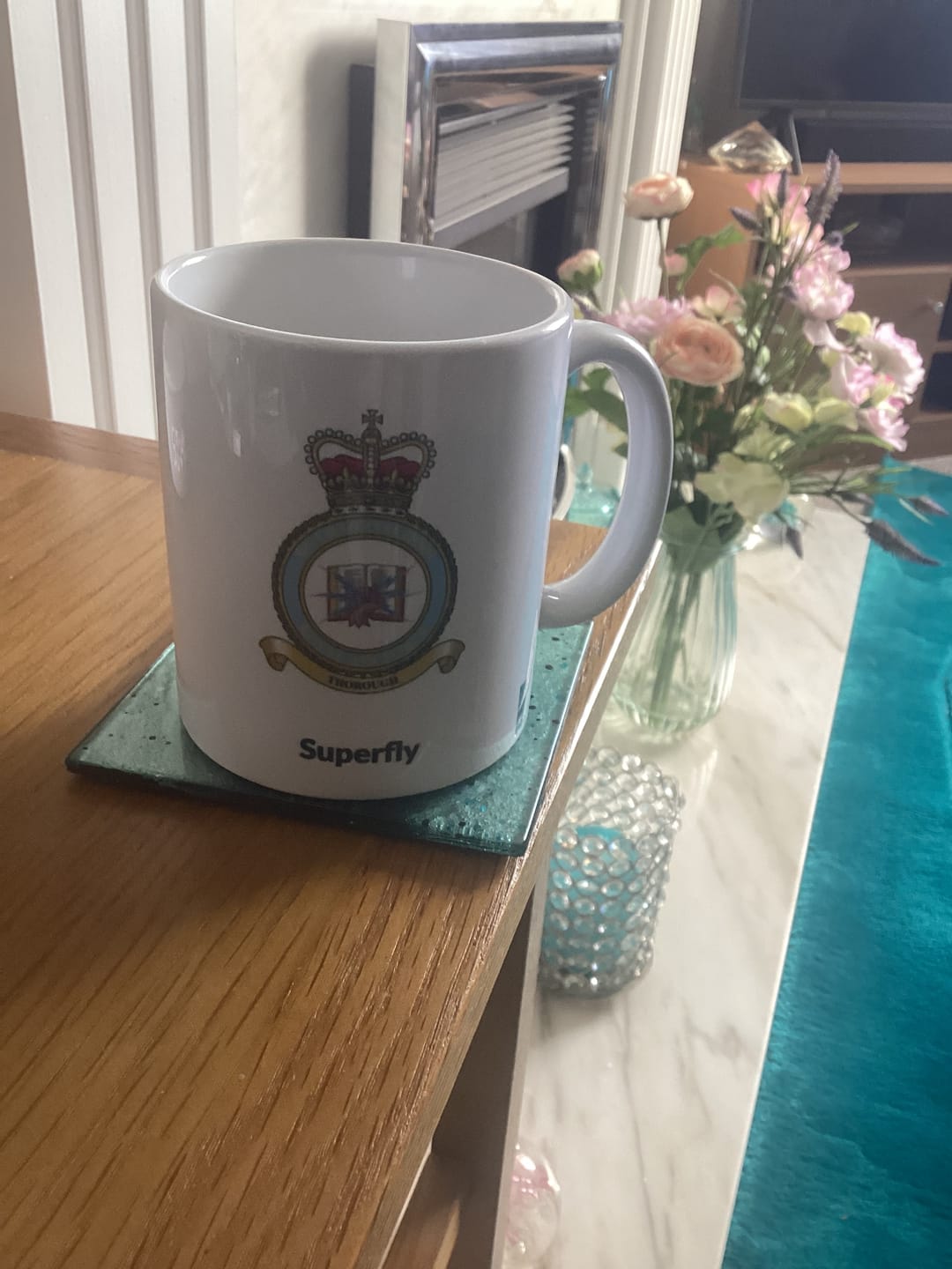 Customer photo review of Personalised RAF Mug