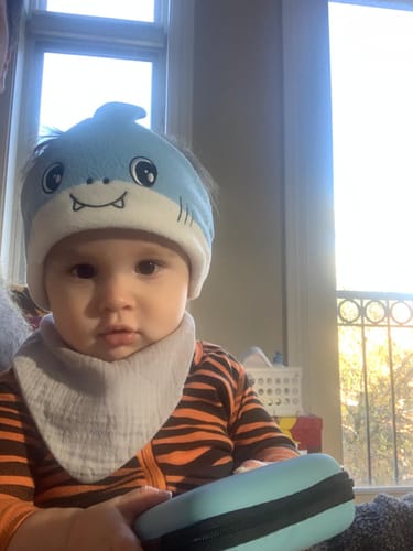 Customer photo review of Bandou™ 2.0: Award-Winning Kids Headphones