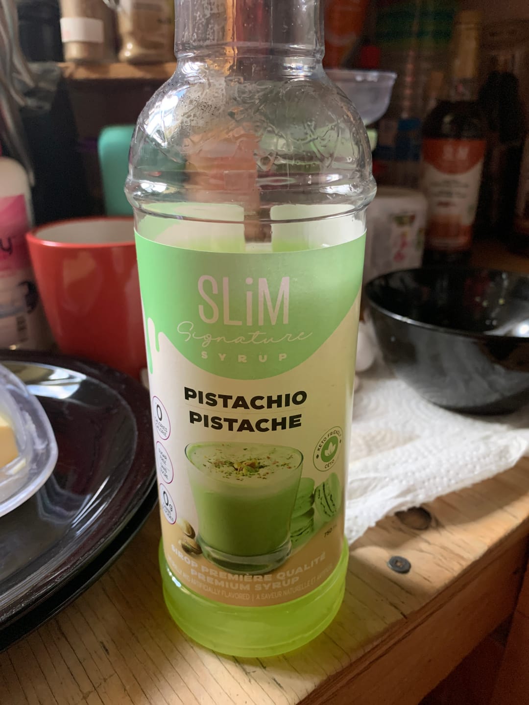 Customer photo review of Slimfield Syrups - Sugar Free Syrups 750ml