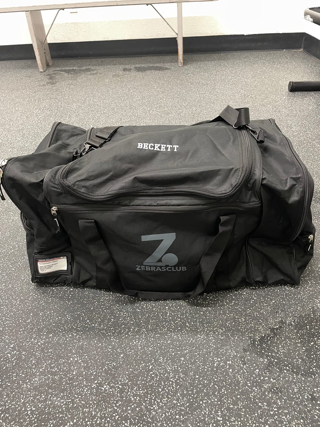 Customer photo review of ZB1 HOCKEY REFEREE BAG