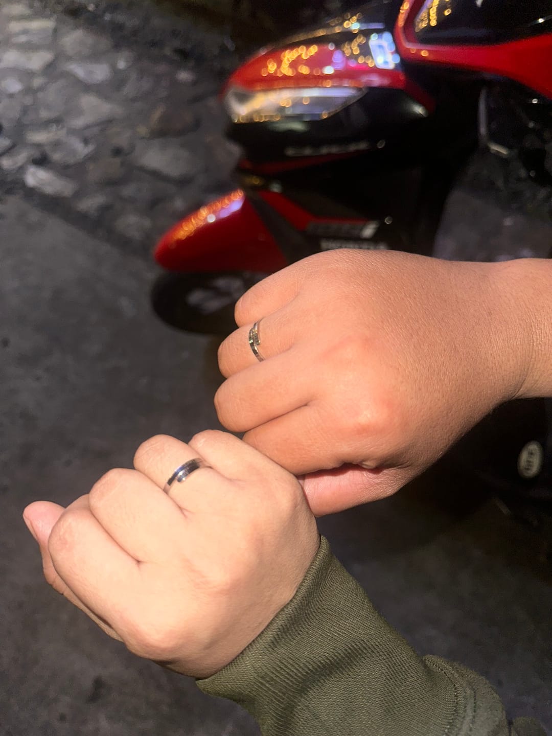 Customer photo review of Promise Ring