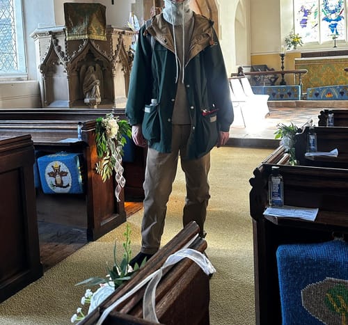 Customer photo review of 1944 USMC Officer Trousers - Khaki