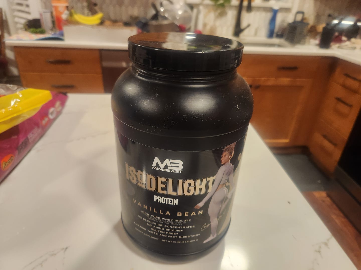 Customer photo review of IsoDelight Protein