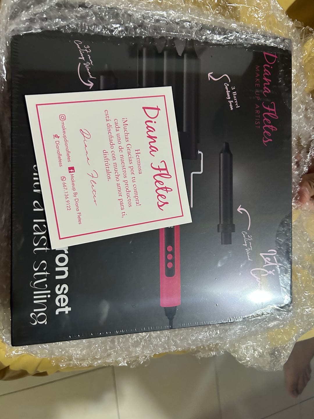 Customer photo review of Waflera Professional 3 en 1 Diana Fletes