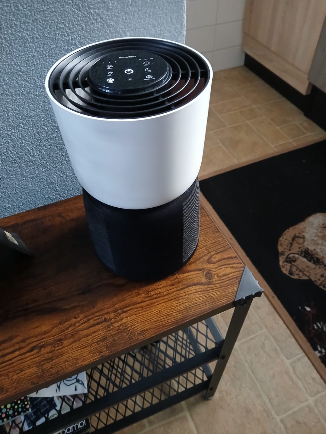 Customer photo review of Luchtreiniger voor mensen met allergieën / H13 HEPA-filter tegen stof, schimmel, pollen, stof en geurtjes / Luchtzuiveraar / Met luchtkwaliteitsindicatielamp