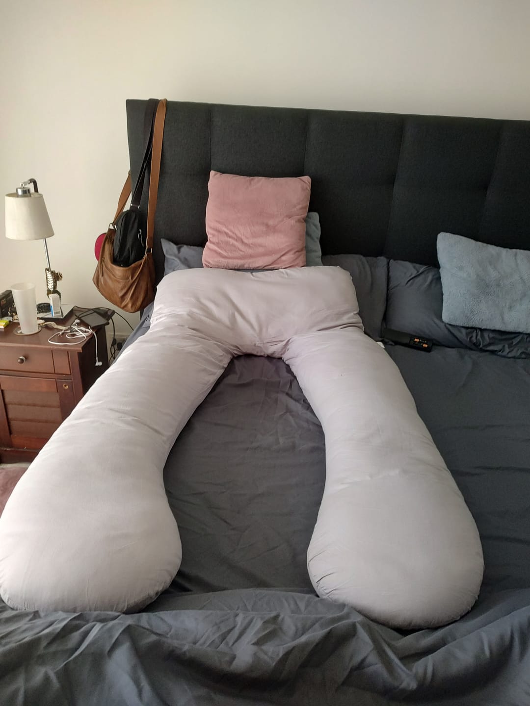Customer photo review of Almohada Cuerpo Completo Dormilones (Pruébala GRATIS)