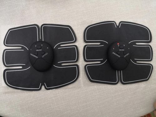 Customer photo review of Elettrostimolatore muscolare e addominale