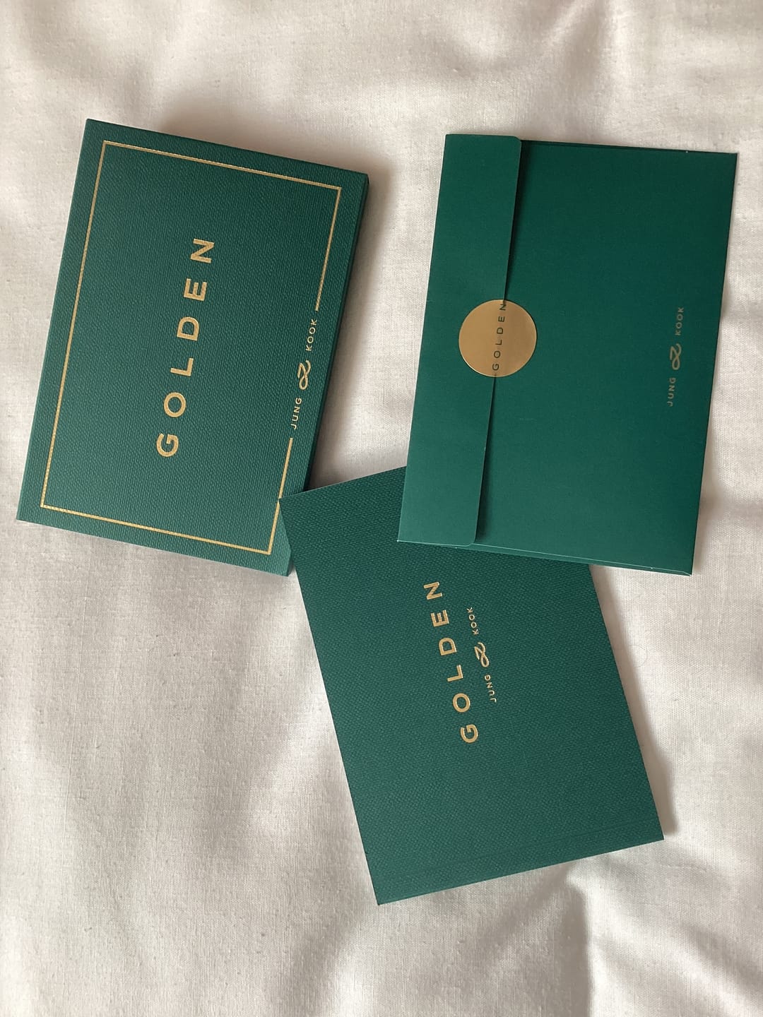 Customer photo review of BTS JUNGKOOK - GOLDEN 1ST SOLO ALBUM WEVERSE ALBUMS VER.