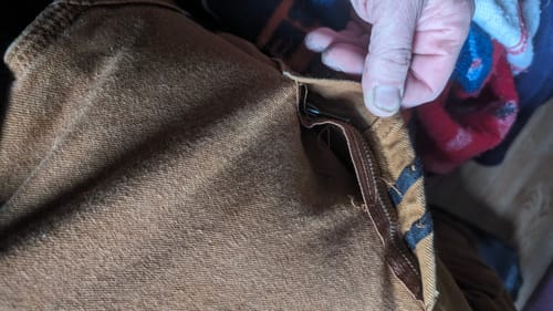 Customer photo review of RX-1 Relaxed Work Pants Whiskey