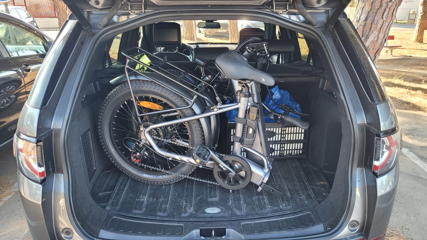 Customer photo review of Vakole VT4 250W 20" Foldable Electric Bike 13Ah Step-through E-bike