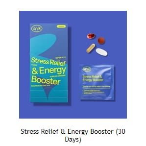 Customer photo review of Stress Relief & Energy Booster (30 Days)