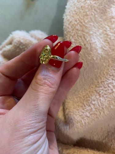 Customer photo review of Goddess Aphrodite Ring
