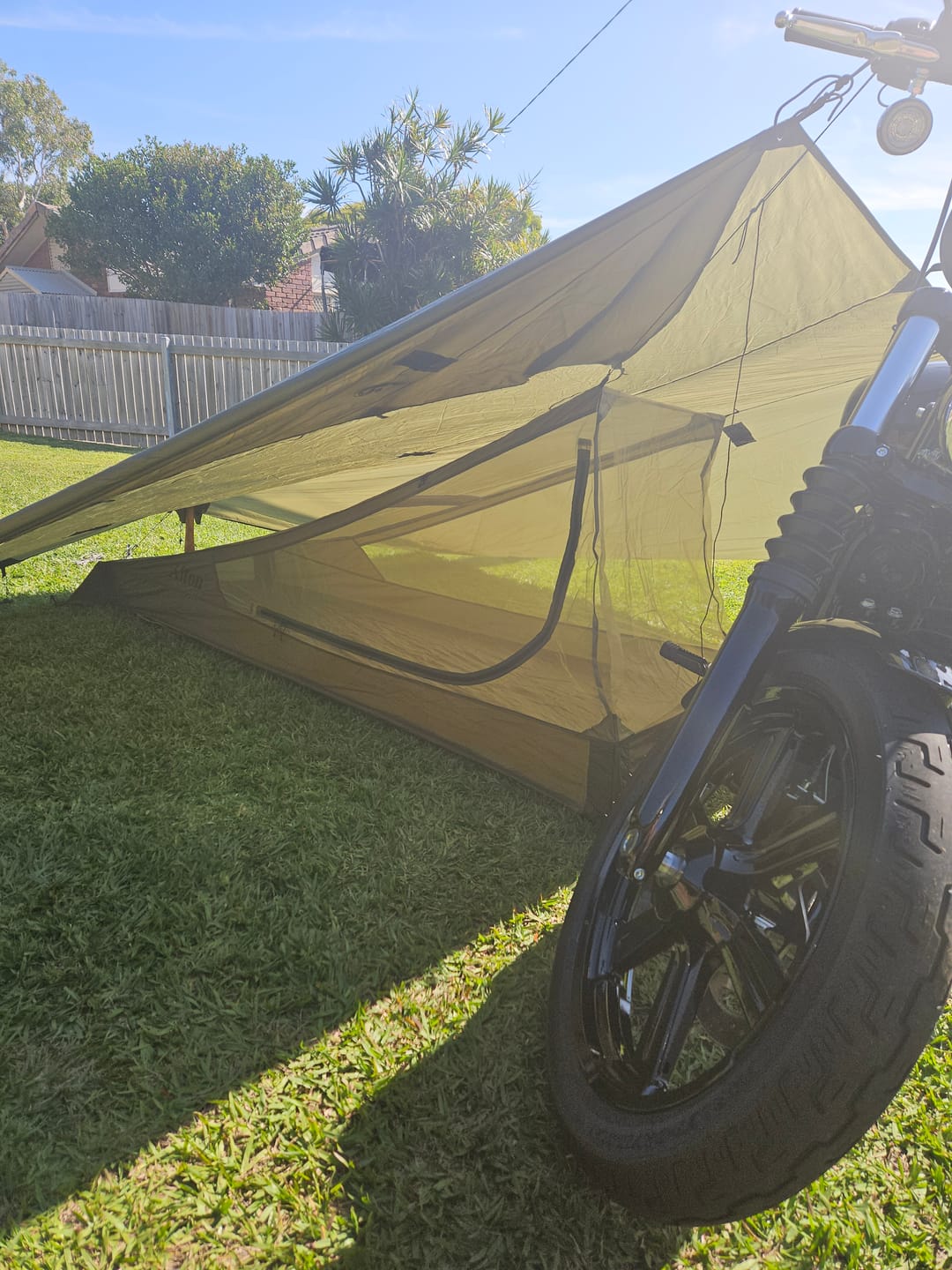 Customer photo review of Ultralight Bug Net Tent