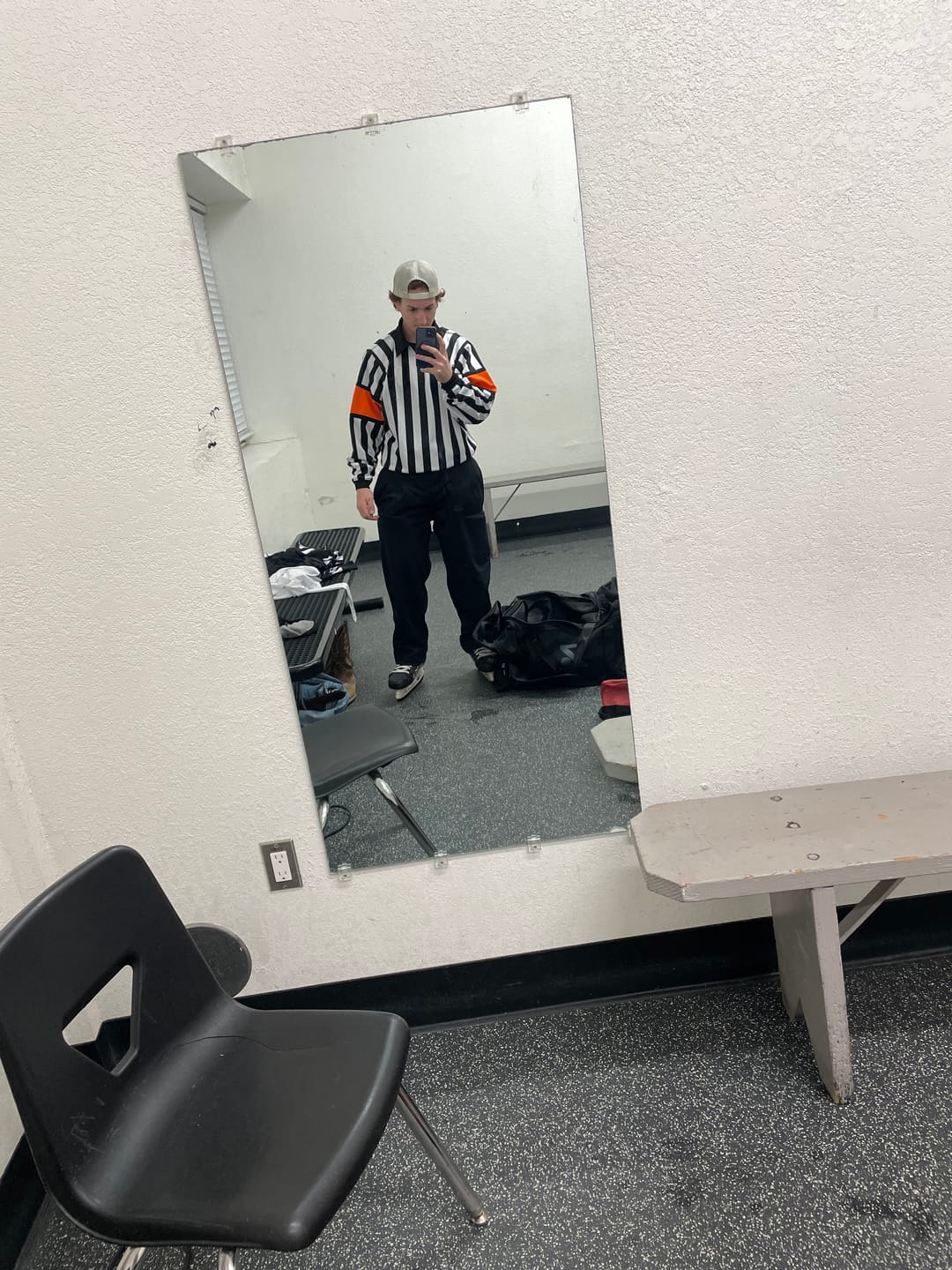 Customer photo review of ZP-PRO HOCKEY REFEREE PADDED PANTS