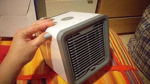 Customer photo review of Condizionatore portatile, Mini Raffrescatore d'aria - Artic Air™