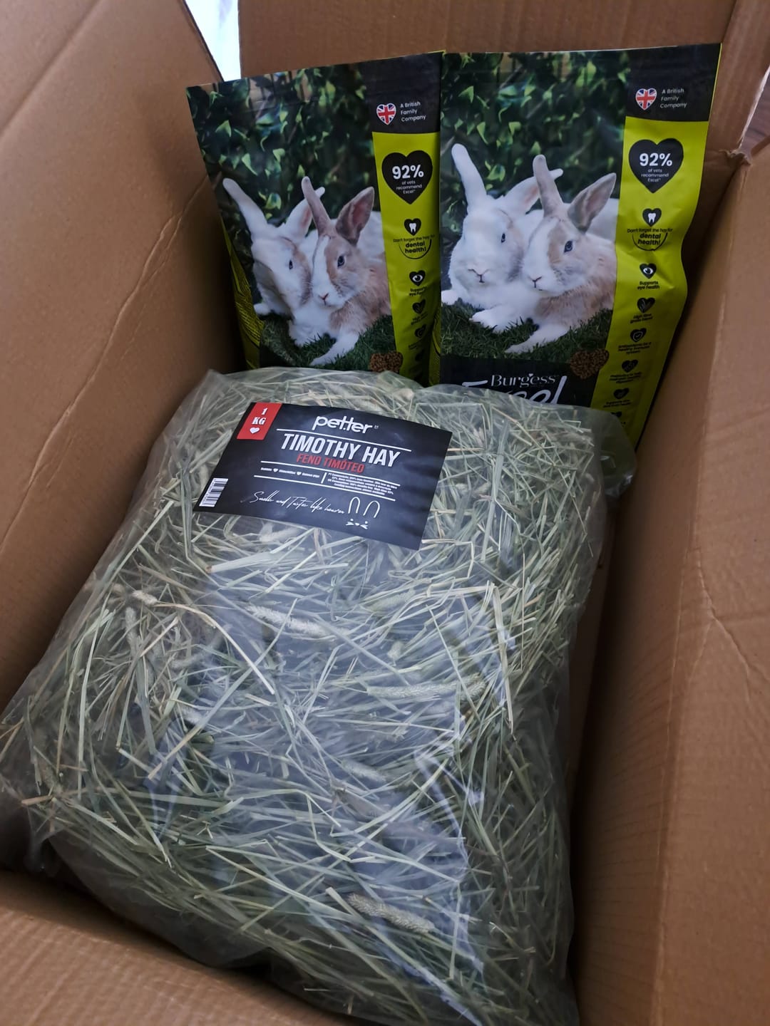 Customer photo review of Burgess excel Nature's Blend 1.5kg