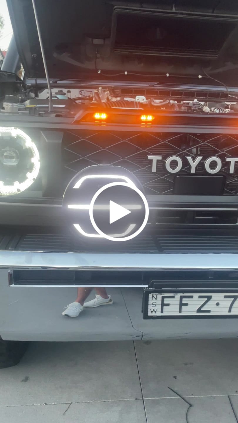 Customer video review of Covert 9 Inch LED Driving Lights (PAIR W/HARNESS)
