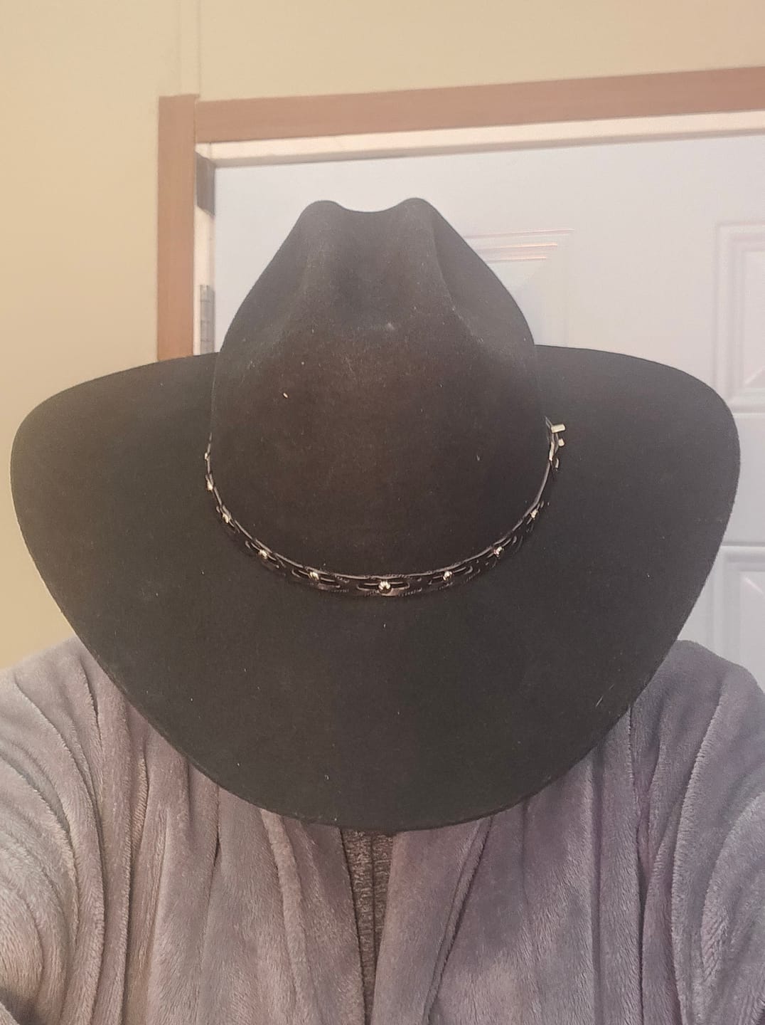 Customer photo review of Bullhide Pistol Pete 6X Wool Hat - Black