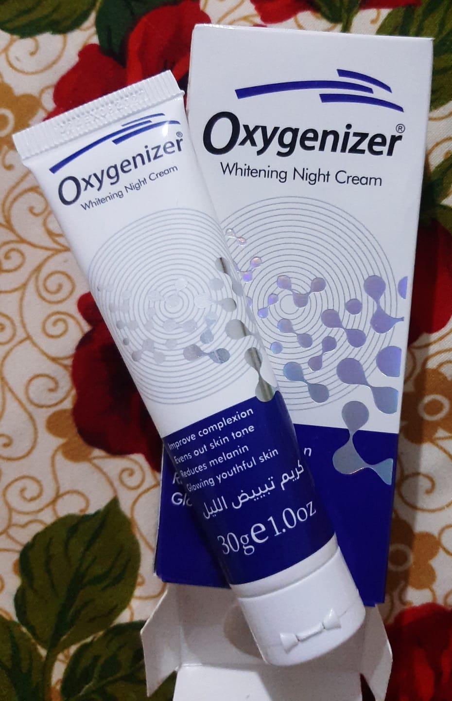 Customer photo review of Cream For Skin Whitening – Oxygenizer