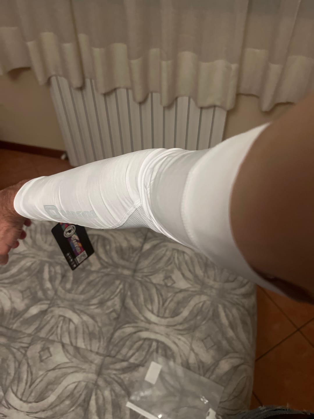 Customer photo review of ICE SILK ARM WARMERS