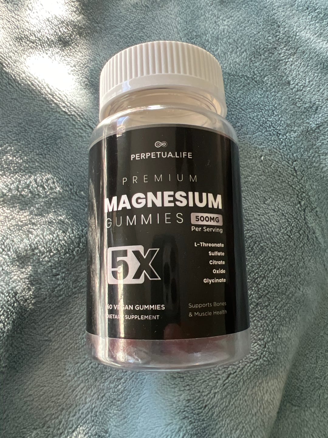 Customer photo review of Magnesium Complex Gummies – 5 Forms of Magnesium