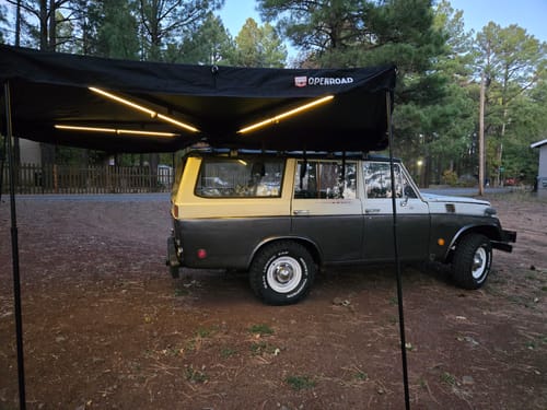 Customer photo review of OPENROAD  270 Free Standing Awning for Camping