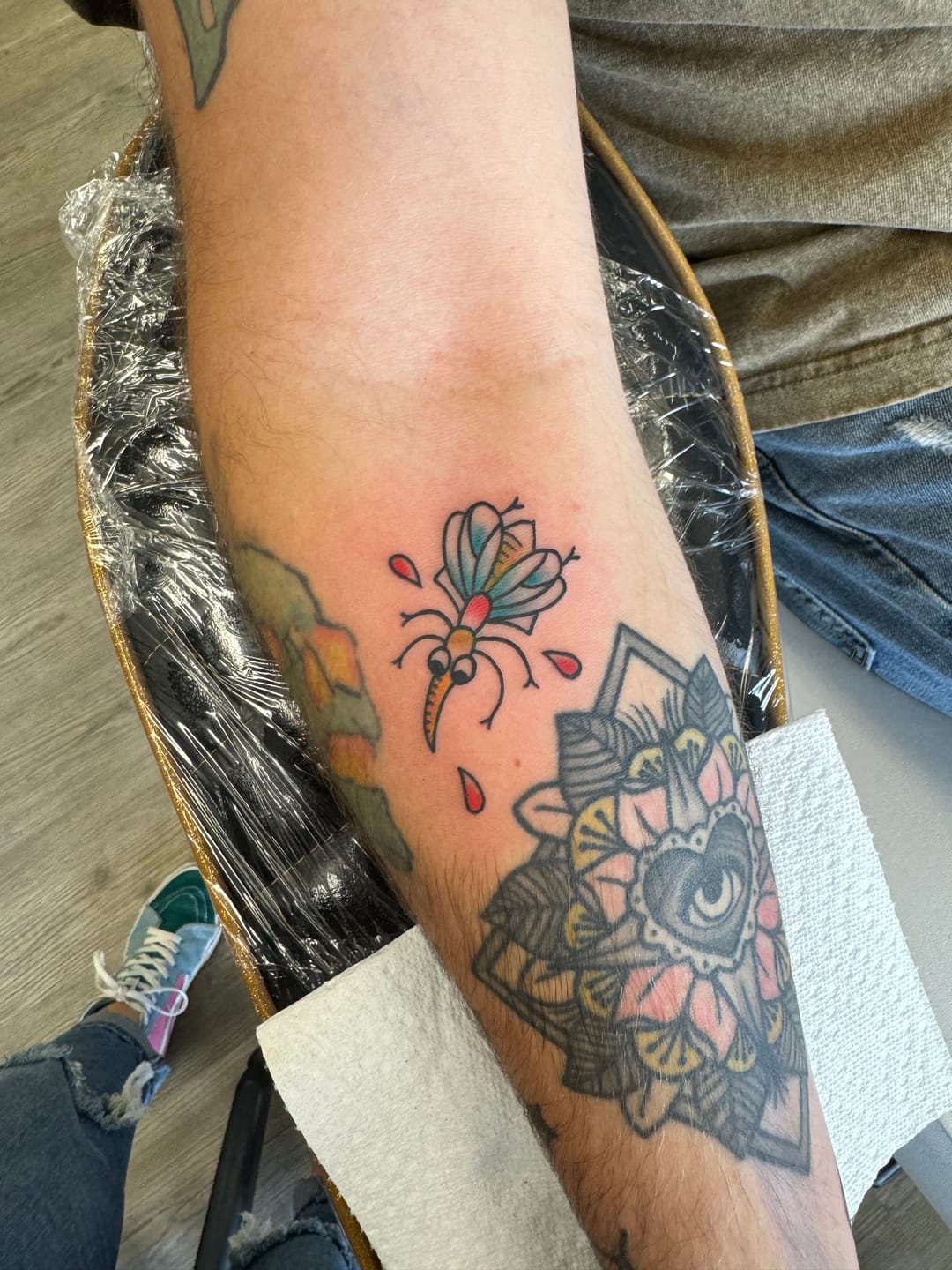 Customer photo review of JCONLY VETAR Tattoo Cartridge Needles Round Liner