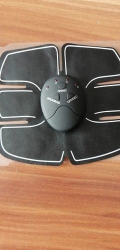 Customer photo review of Elettrostimolatore muscolare e addominale