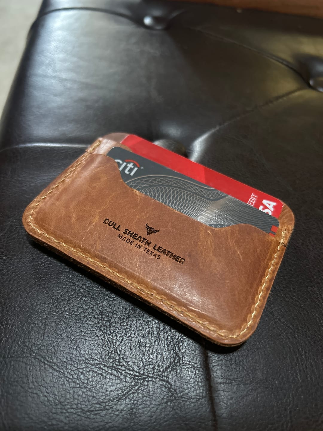 Customer photo review of Pflugerville Card Wallet