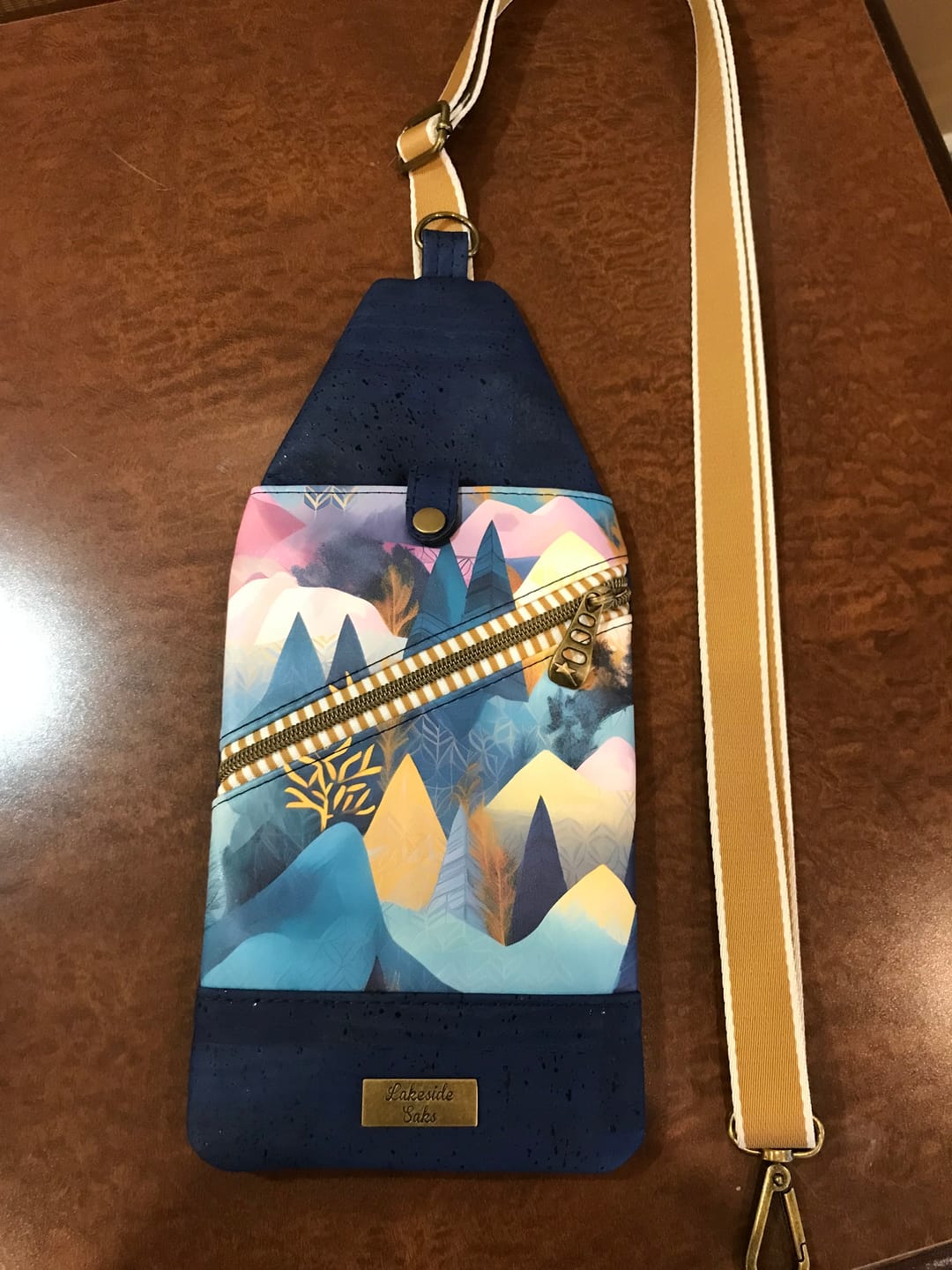 Customer photo review of Goldenrod - #5 Bronze Nylon Coil Zipper Tape