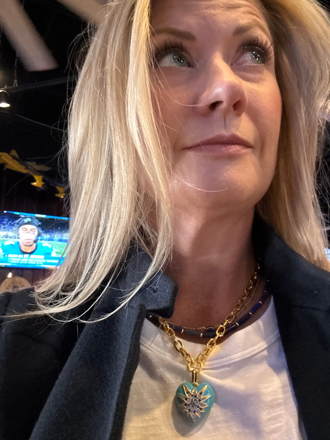 Customer photo review of Heart of Tefiti Necklace