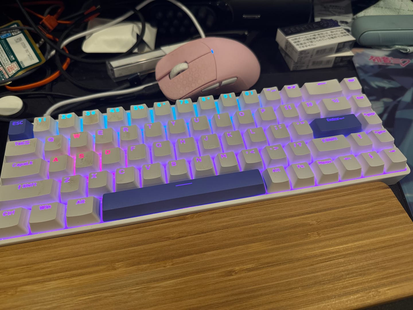 Customer photo review of DrunkDeer G75 Wired Actuation Distance Adjustable Magnetic Switch Keyboard