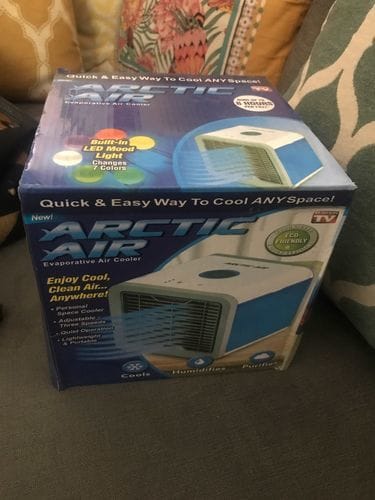 Customer photo review of Condizionatore portatile, Mini Raffrescatore d'aria - Artic Air™