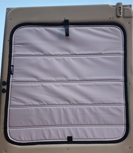 Customer photo review of Sprinter 1994-2006 - Rear Door Shades (set)