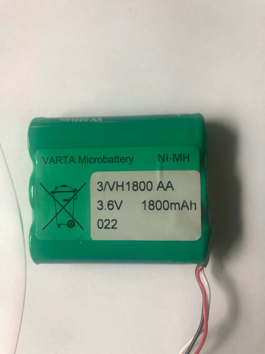 Customer photo review of 3,6V Akkupack, NI-MH AA-Akku, 2400mAh wiederaufladbarer Batterie, für Ferngesteuertes Spielzeug