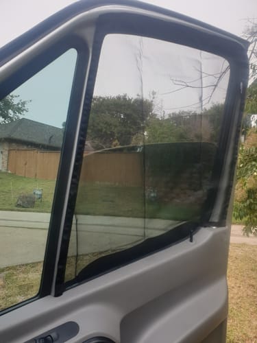 Customer photo review of Sprinter 2007-2018 - Front Door Mosquito Net (set)