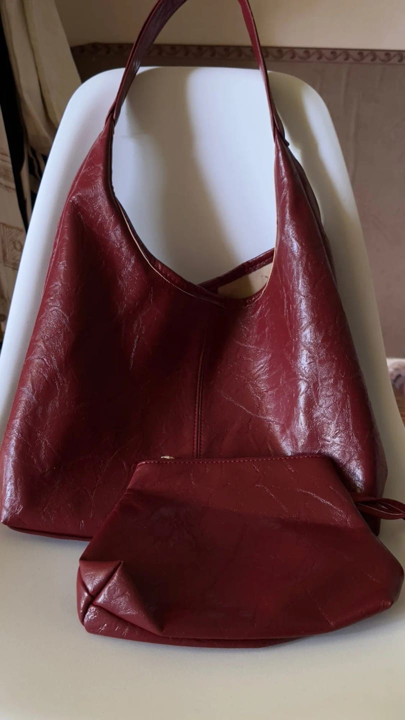Customer photo review of MARION - Grand Sac à Main Fourre-Tout en Cuir Chic