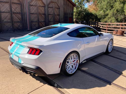 Customer photo review of CUSTOM 2 PIECE FORGED DEEP DISH WHEELS: RV-T081
