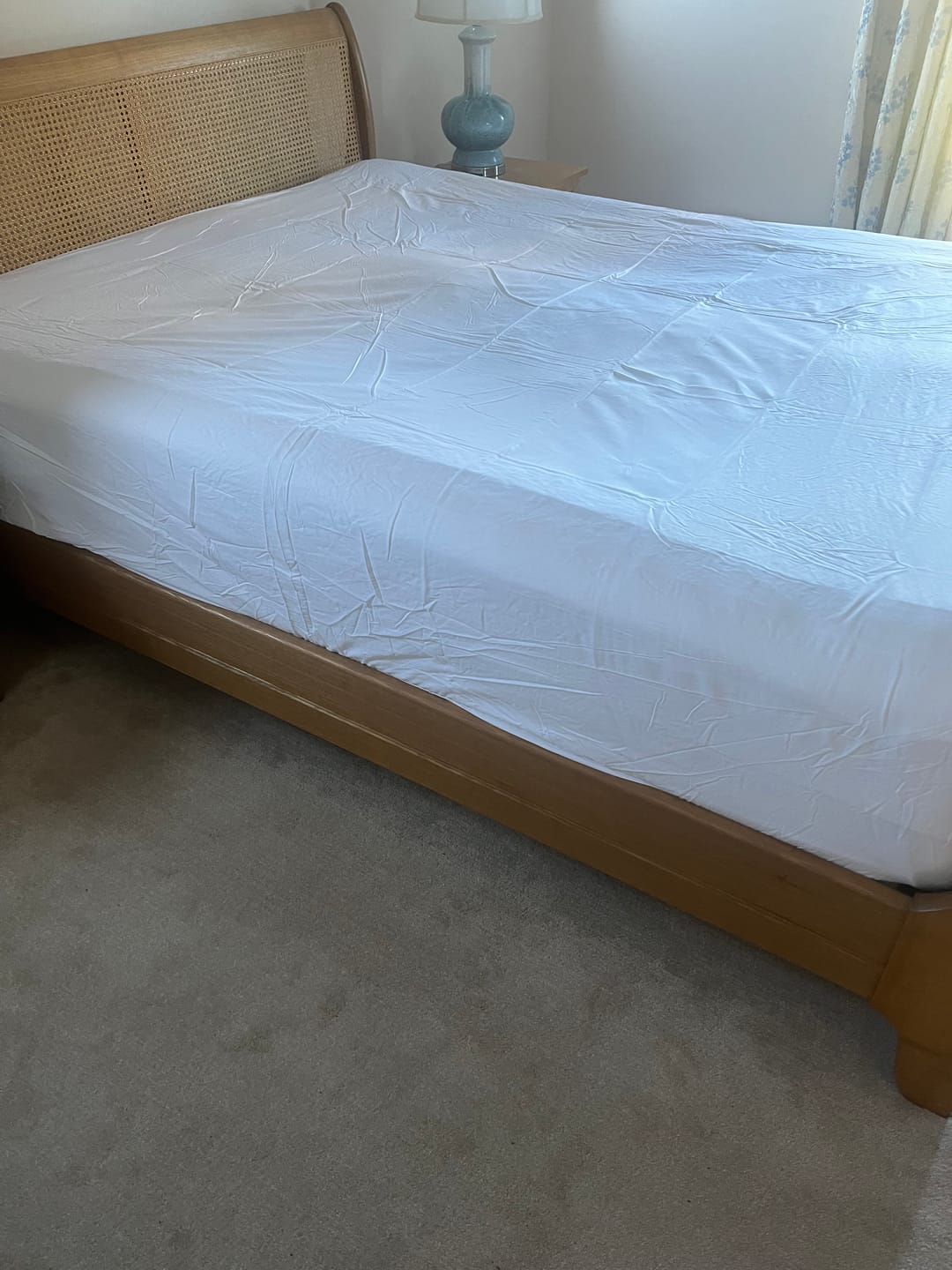 Customer photo review of CloudTopper™ Deep-Fitted Sheet