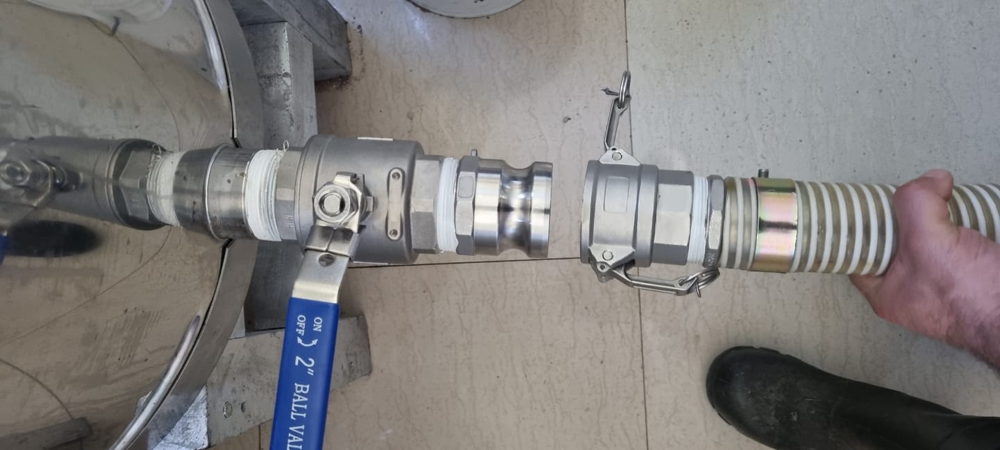 Customer photo review of Terminal Manguera Inoxidable