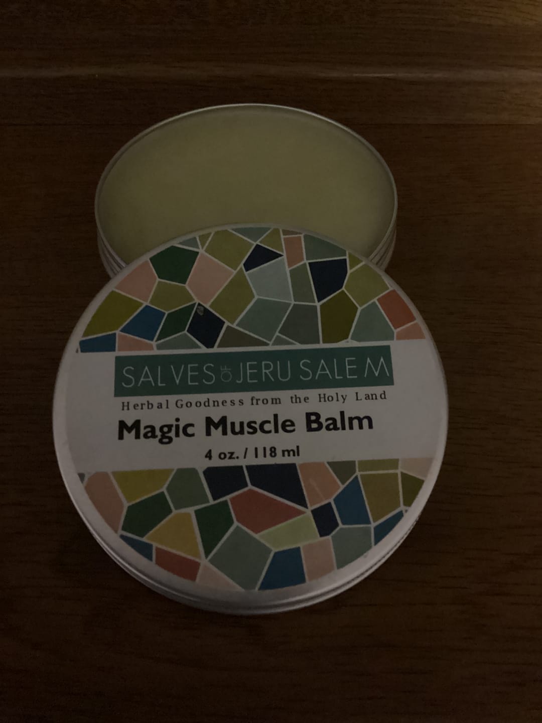 Customer photo review of Magic Muscle Balm - 113ml (4oz)