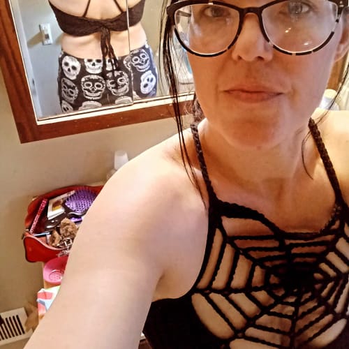 Customer photo review of Spiderweb Top Crochet Pattern