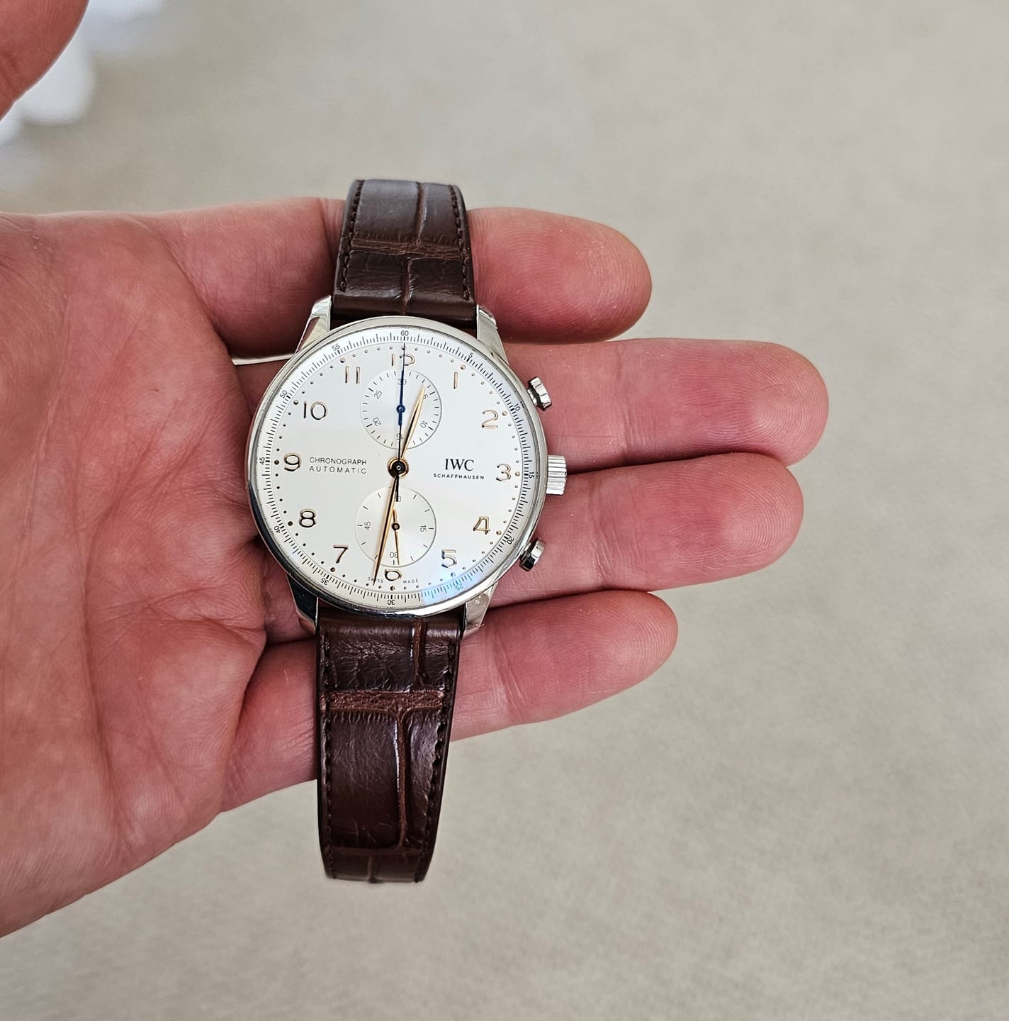 Customer photo review of Matte Brickwood Alligator