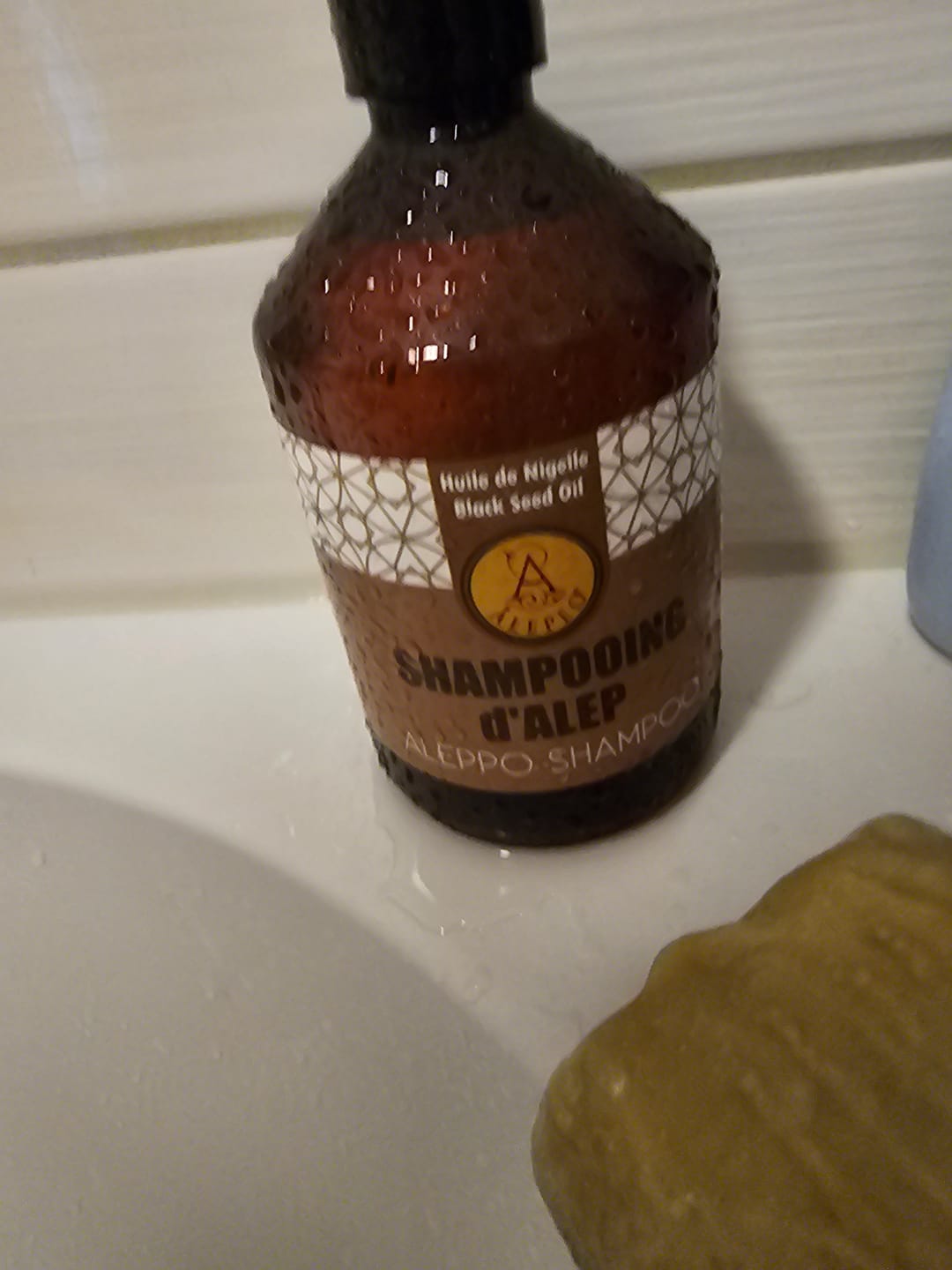 Customer photo review of Black Seed Oil Aleppo Shampoo (500ml)